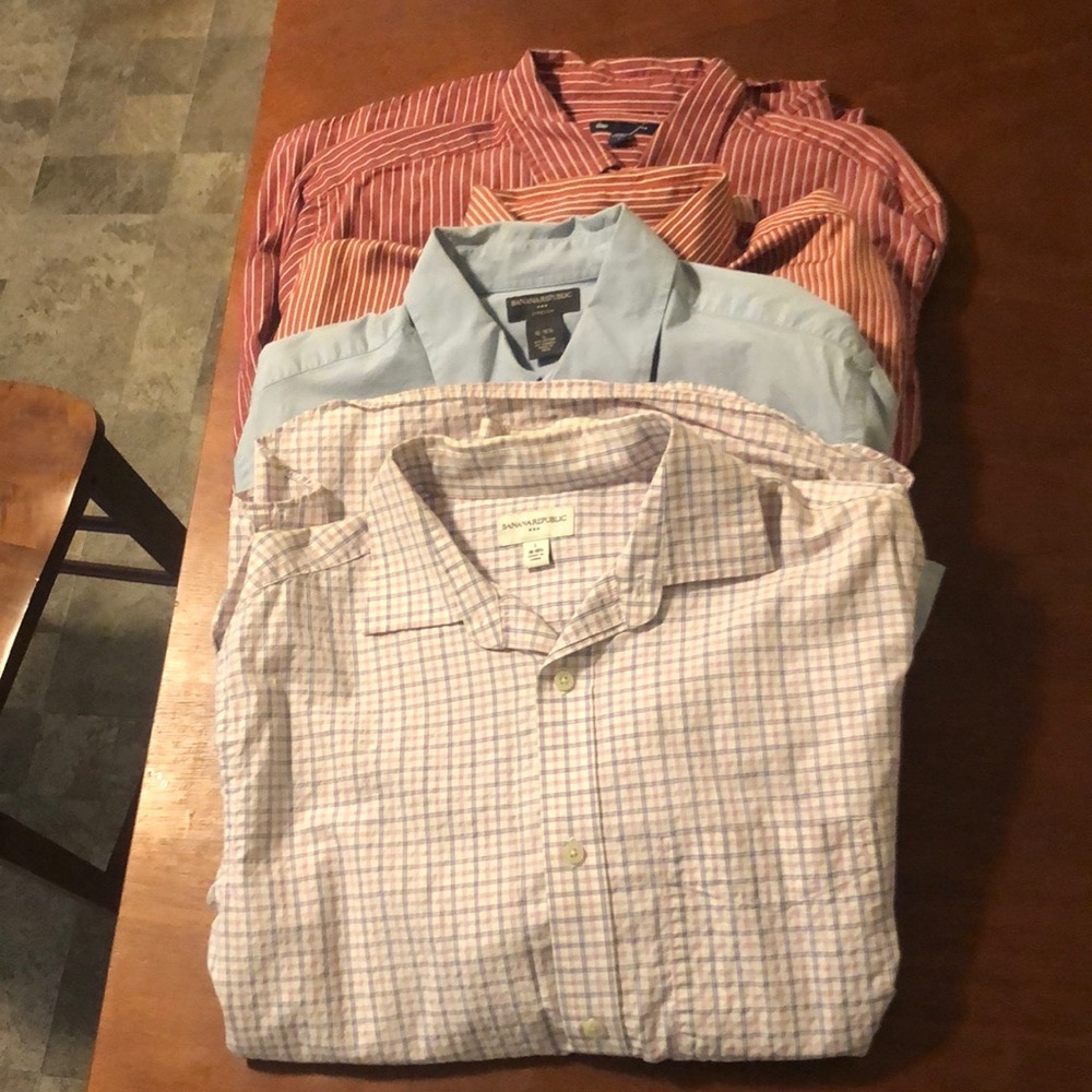 Banana Republic/Gap button down long sleeve shirts